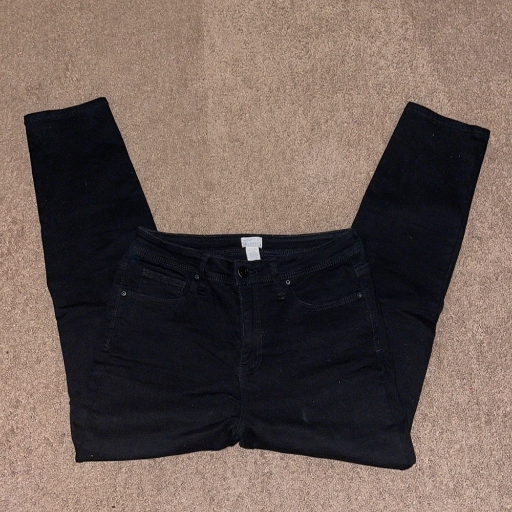 Black Stretchy Skinny Jeans